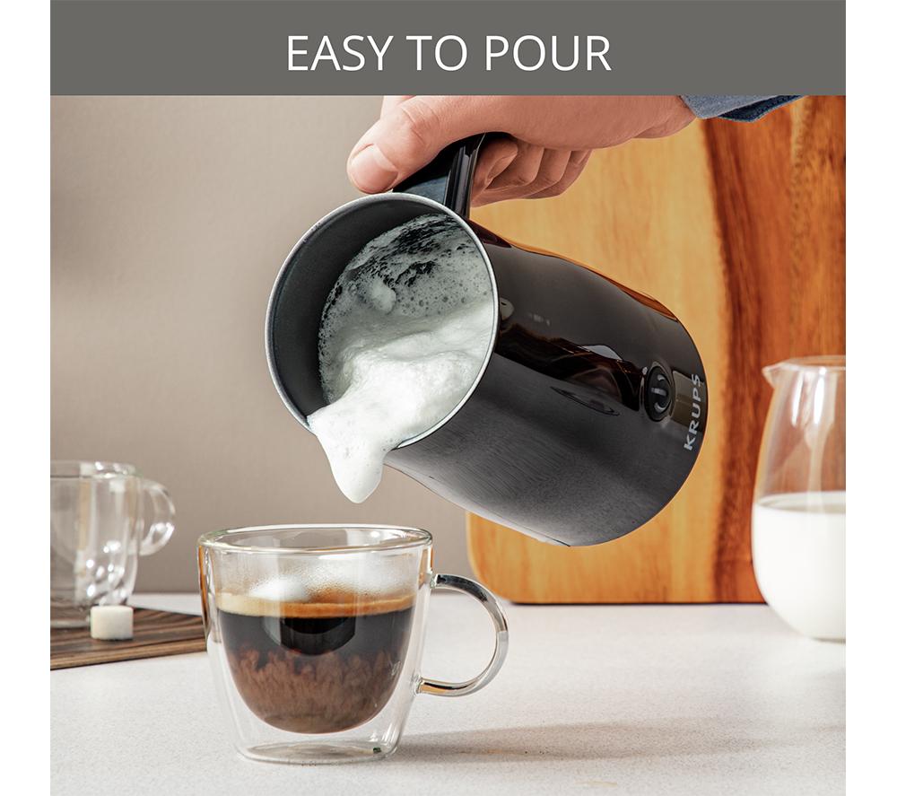 KRUPS Frothing Control XL100840 Electric Milk Frother - Black image number 5 of 7
