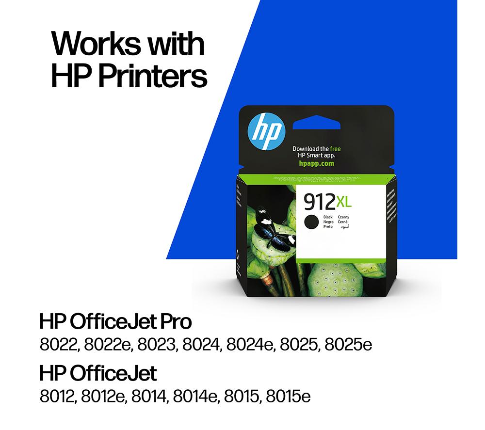 HP 912XL Original Black Ink Cartridge image number 2 of 14