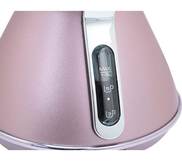 MORPHY RICHARDS Evoke Special Edition Pyramid Traditional Kettle - Rose Quartz image number 2