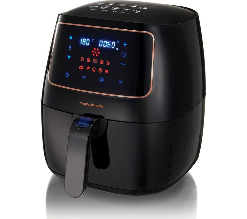 MORPHY RICHARDS 480005 Air Fryer - Black, Black