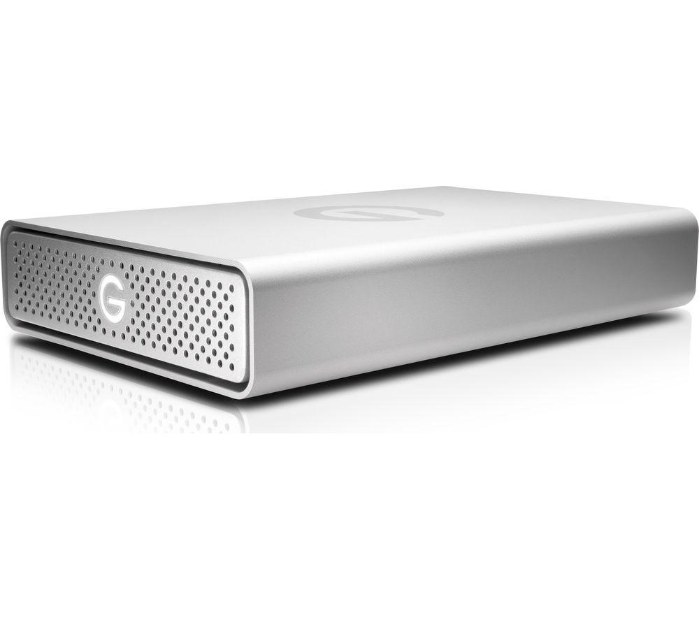 Buy G TECH G DRIVE 0G05667 External Hard Drive 4 TB, Silver Currys