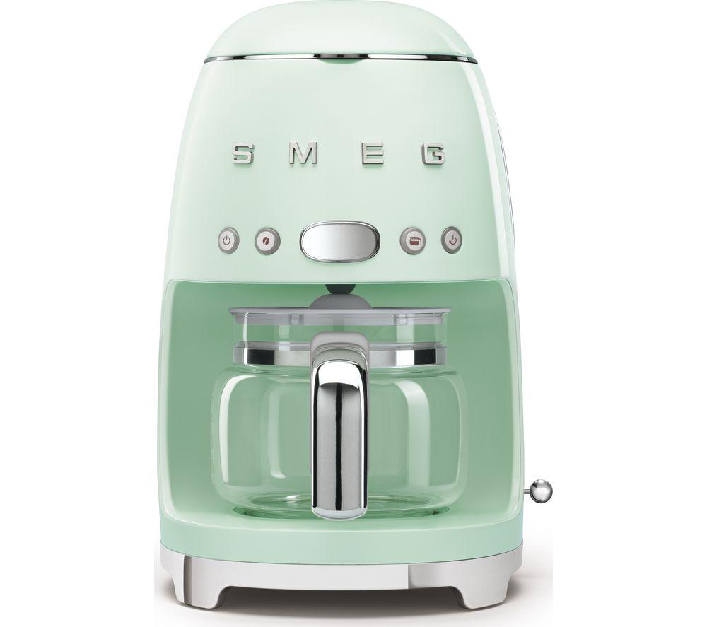 SMEG 50's Retro DCF02PGUK Filter Coffee Machine - Pastel Green