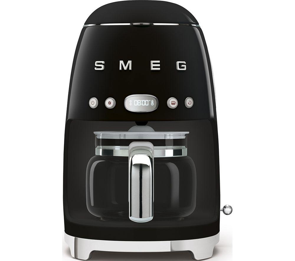 SMEG 50's Retro DCF02BLUK Filter Coffee Machine Black