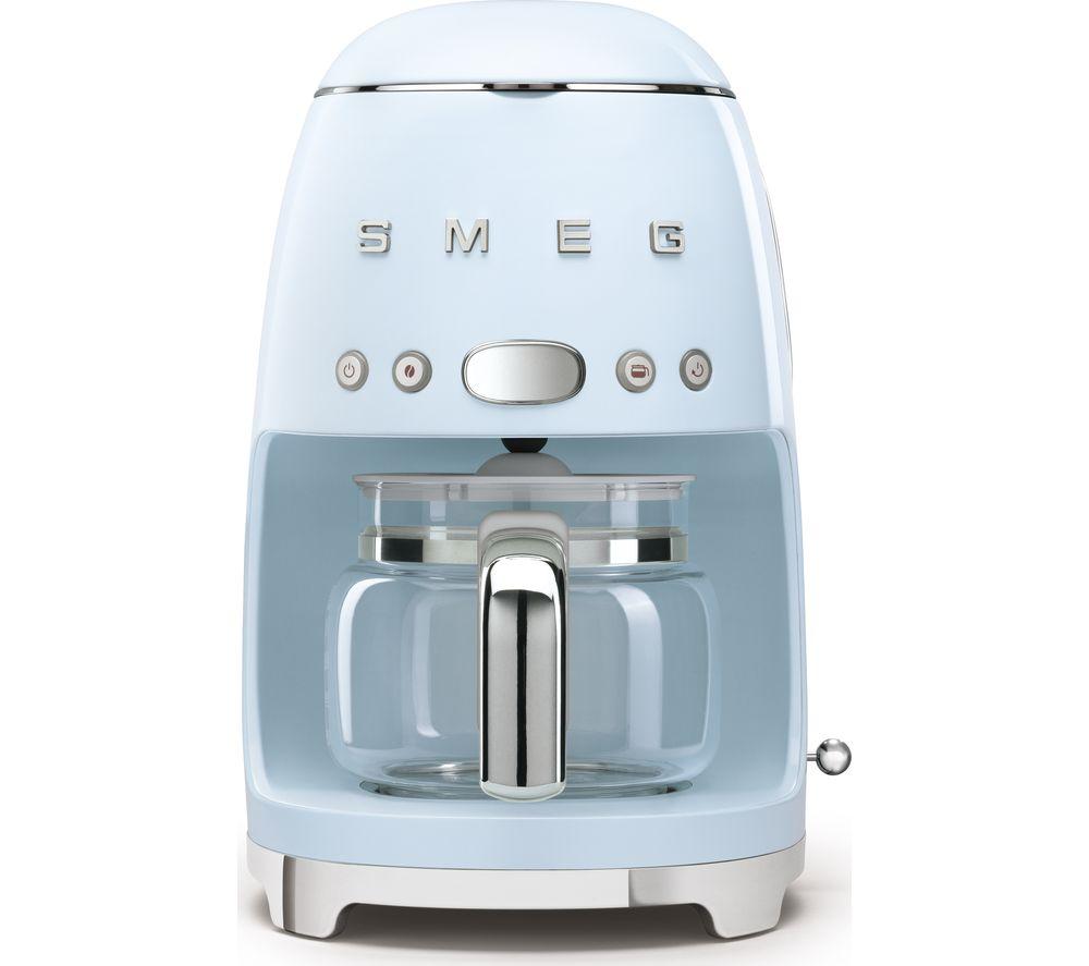 SMEG 50's Retro DCF02PBUK Filter Coffee Machine - Pastel Blue