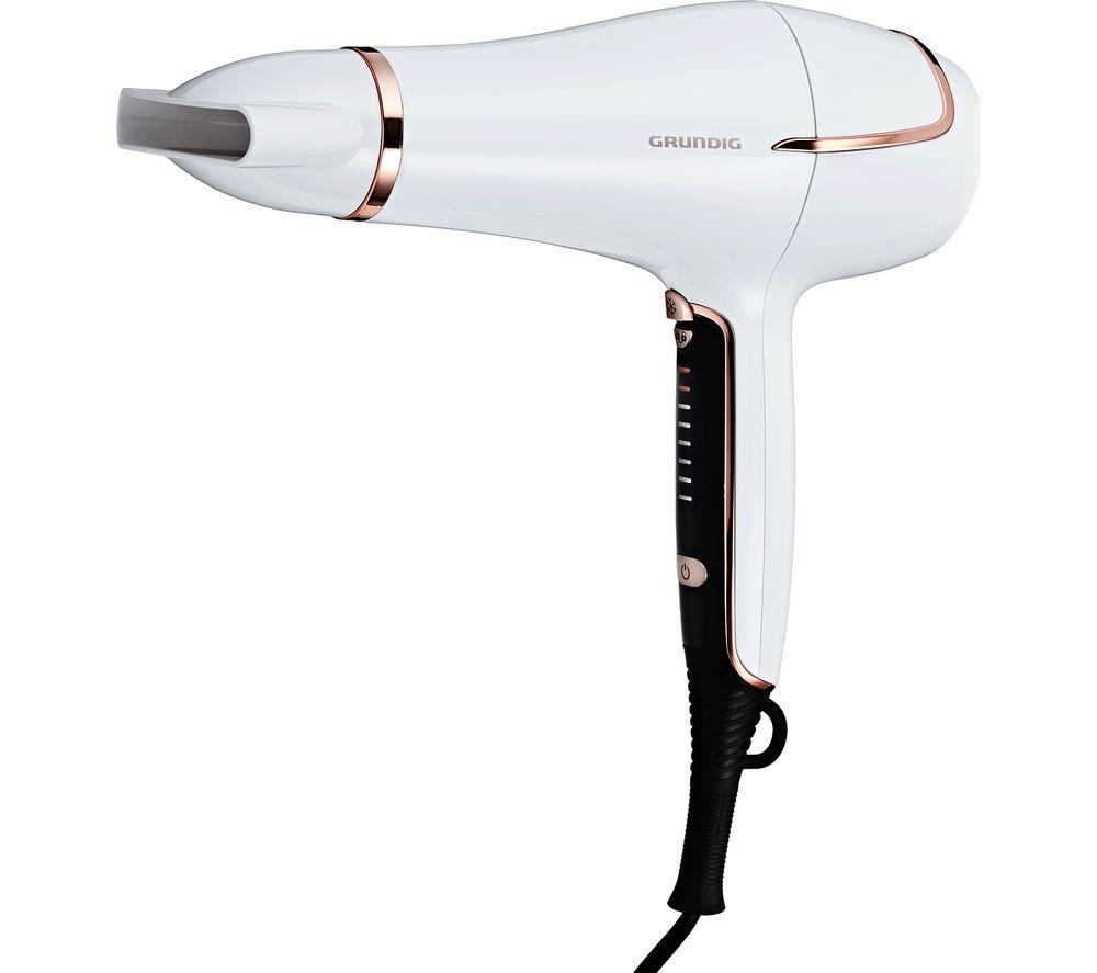 GRUNDIG Touch Control HD7880 Hair Dryer White