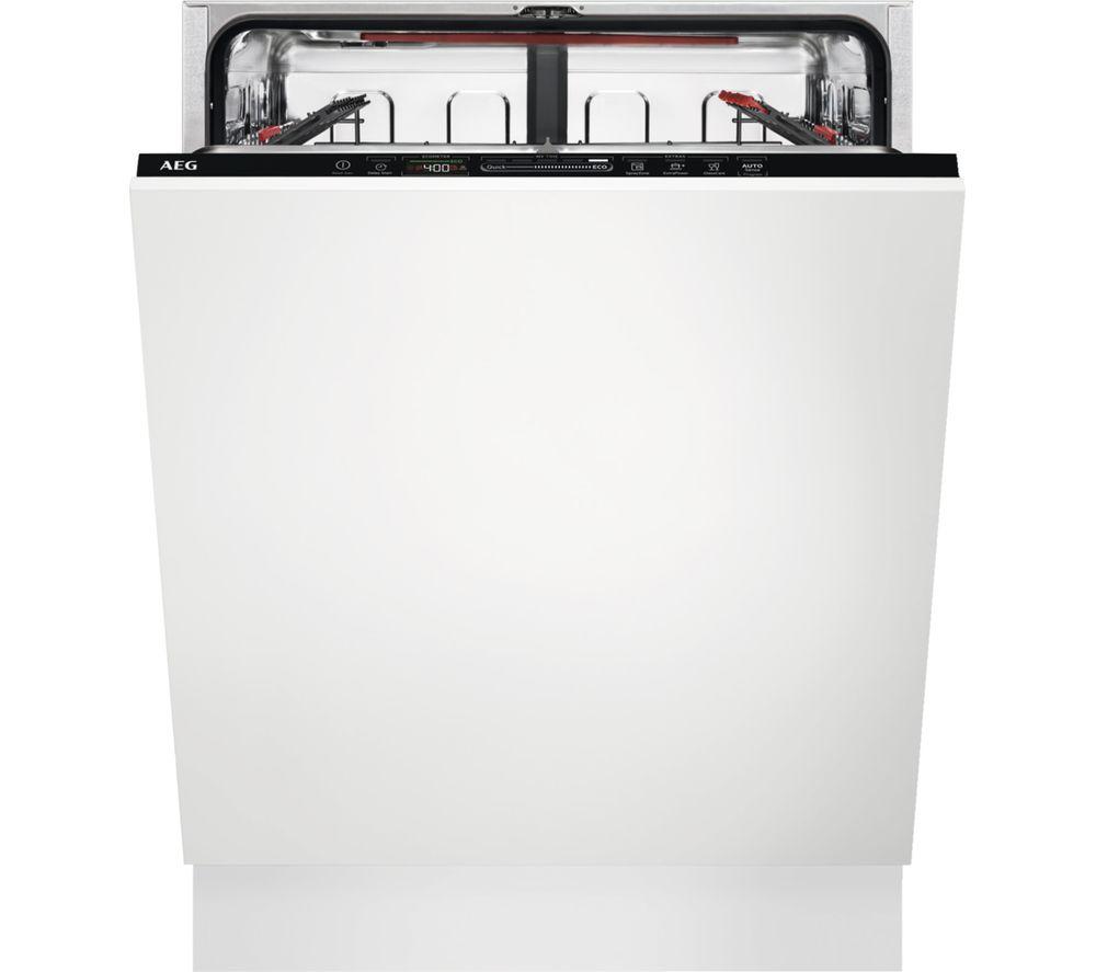 AEG AirDry Technology FSS63607P Full-size Fully Integrated Dishwasher