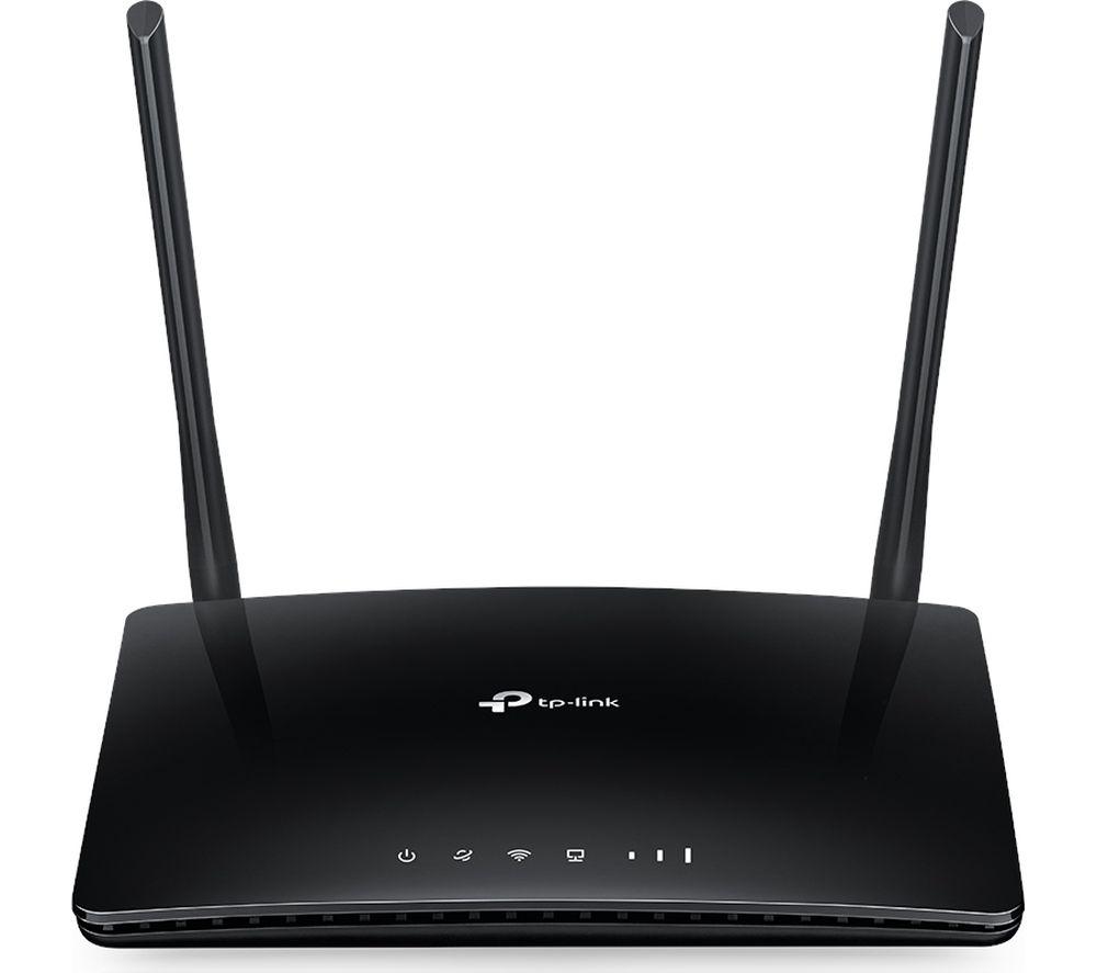 TP-LINK Archer MR400 WiFi 4G Router - AC 1200, Dual-band, Black