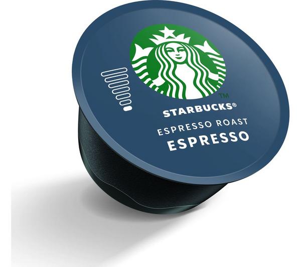 STARBUCKS Dolce Gusto Espresso Roast Coffee Pods - Pack of 12 image number 1
