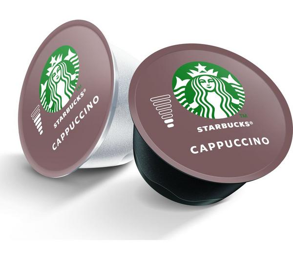 STARBUCKS Dolce Gusto Cappuccino Coffee Pods - Pack of 12 image number 1