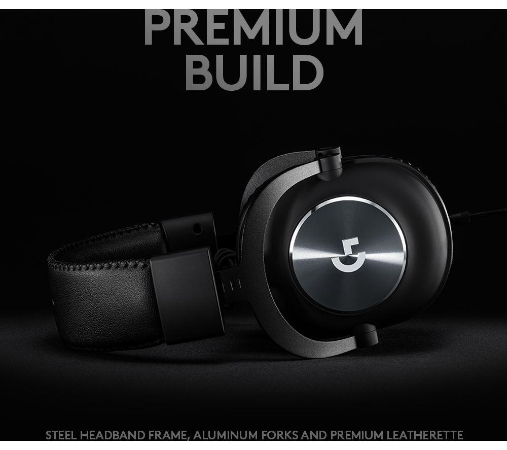 Buy LOGITECH G PRO X 7.1 Gaming Headset Black CurrysIE