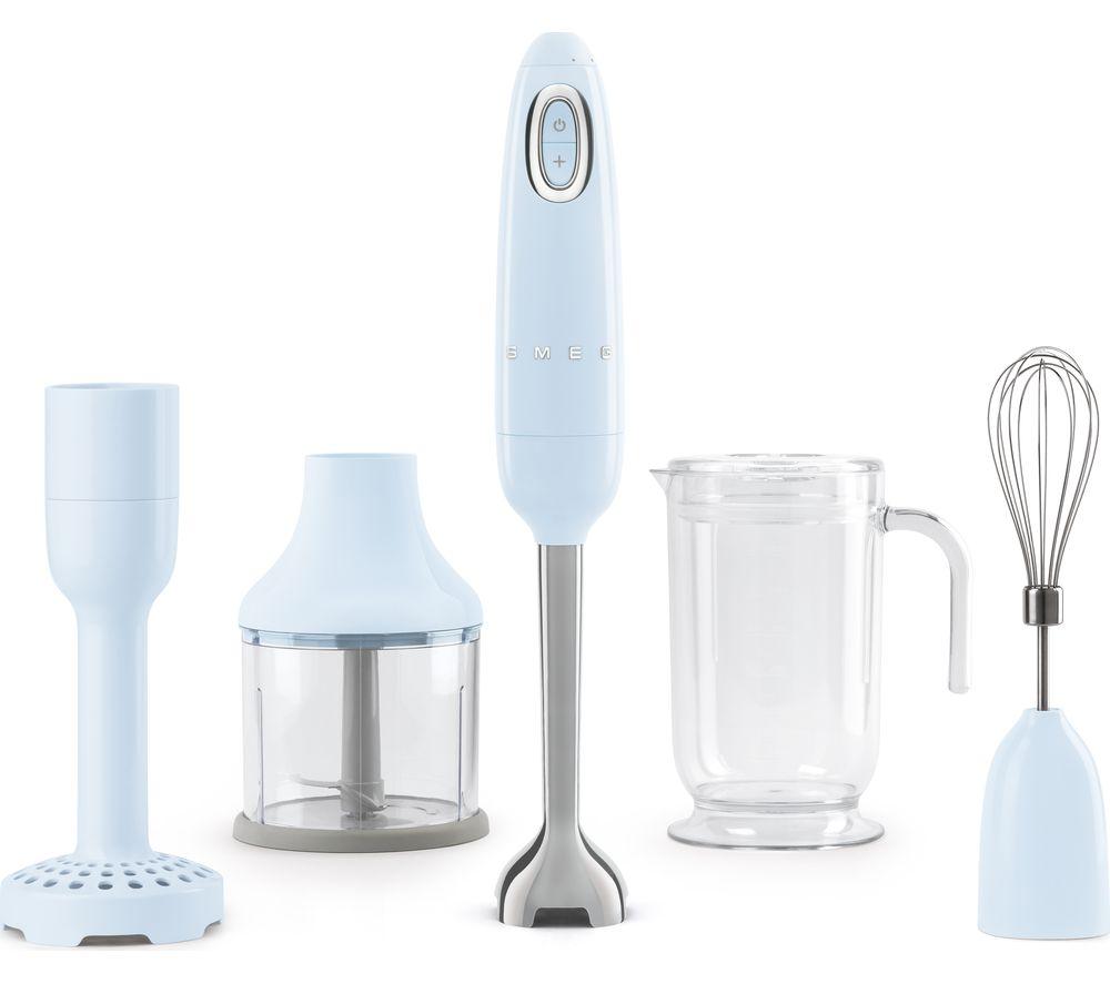 Buy SMEG 50's Retro Style HBF02PBUK Hand Blender Pastel Blue Currys