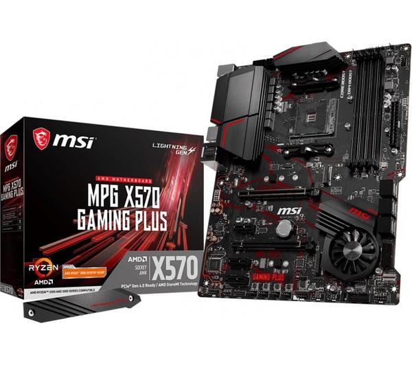 MSI GAMING PLUS AMD X570 AM4 Motherboard image number 3