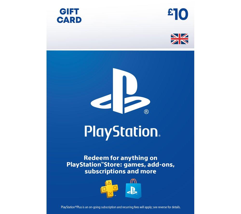 Image of PLAYSTATION PlayStation Store £10 Wallet Top-Up