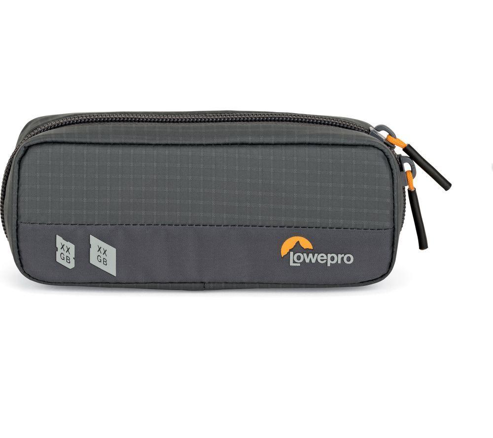 LOWEPRO GearUp Memory Wallet 20 Memory Card Case - Grey & Orange