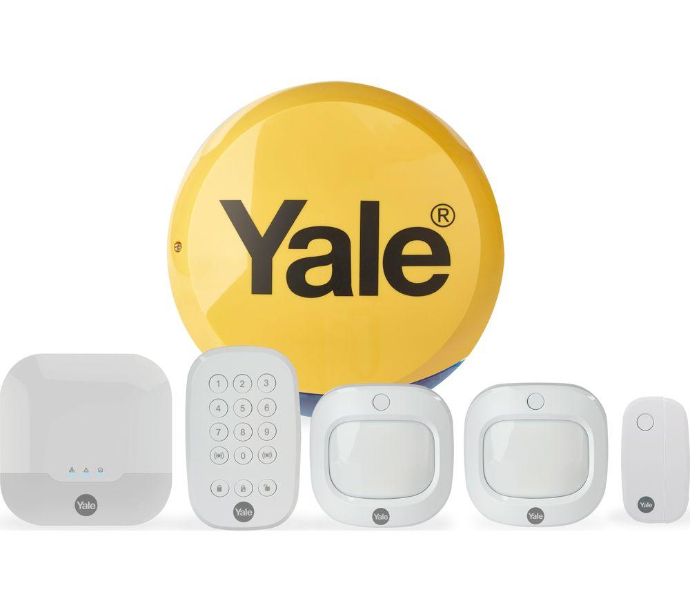 YALE Sync IA-320 Smart Home Alarm Family Kit, White