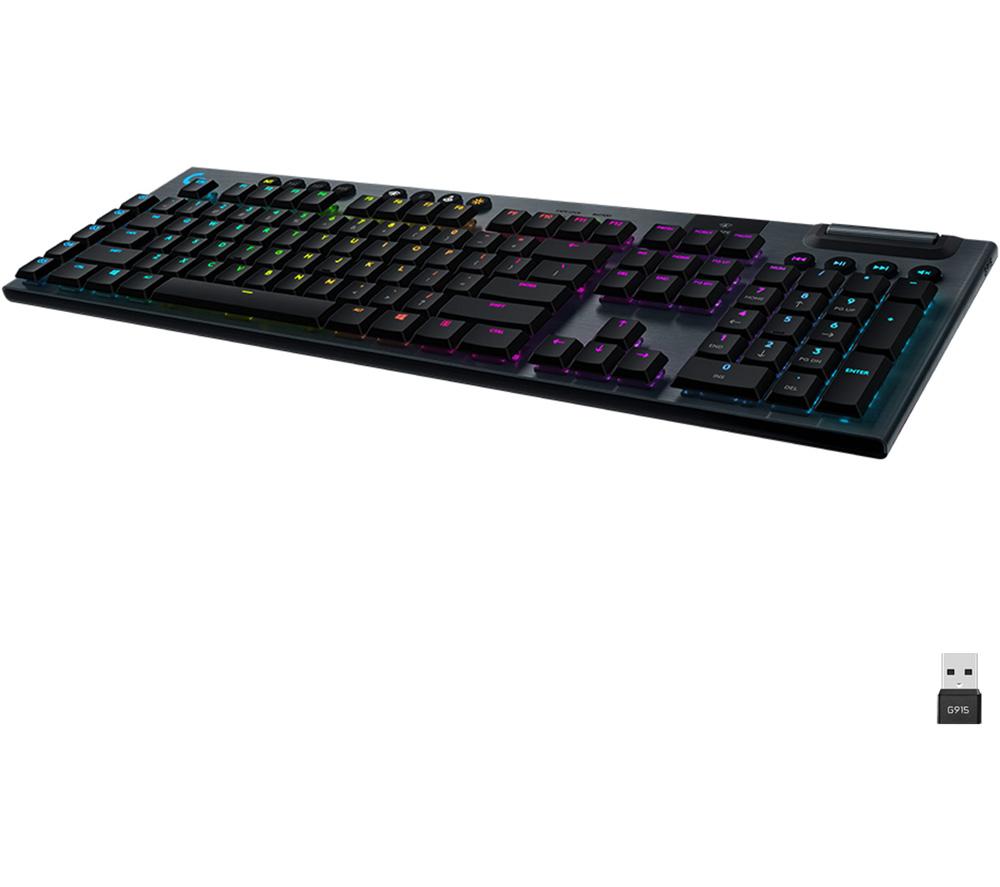 Buy LOGITECH G915 LIGHTSPEED RGB Wireless Mechanical Gaming Keyboard