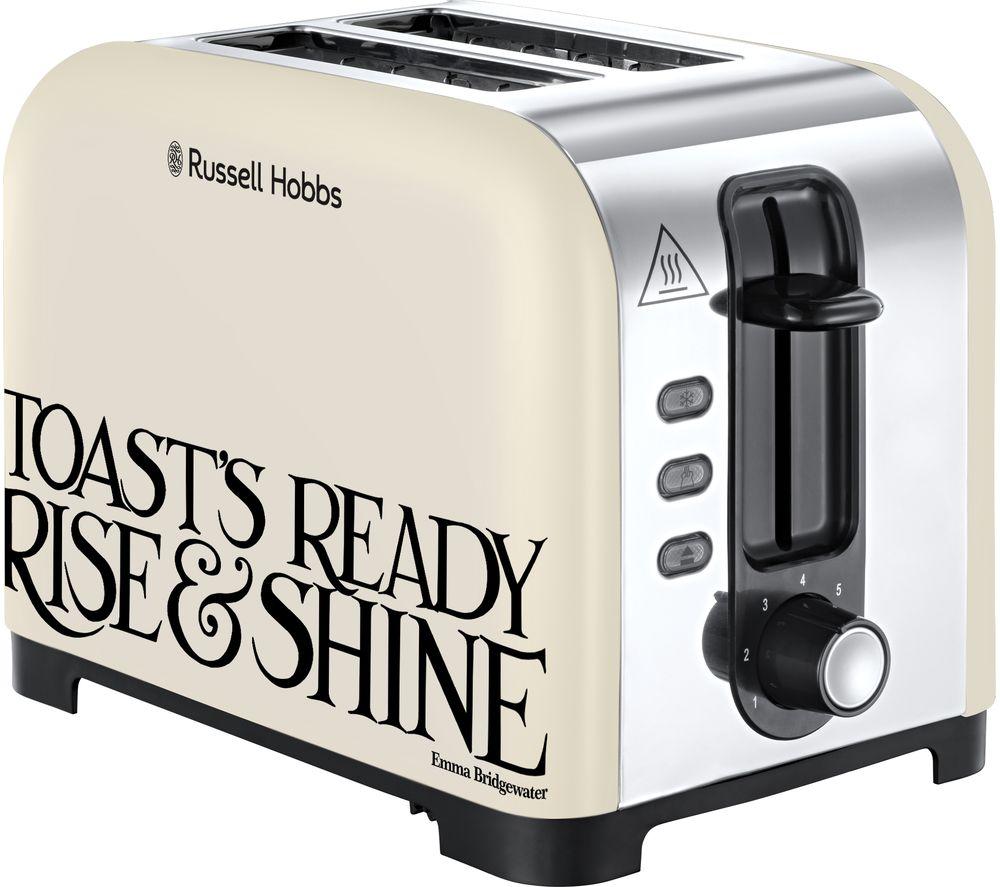 RUSSELL HOBBS Emma Bridgewater Toast & Marmalade 2-Slice Toaster - Cream