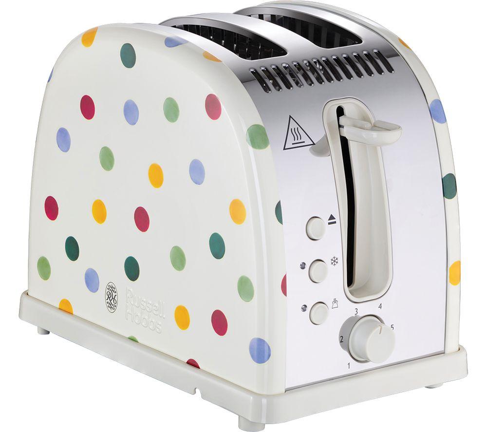 Buy RUSSELL HOBBS Emma Bridgewater Polka Dot 2Slice Toaster Cream