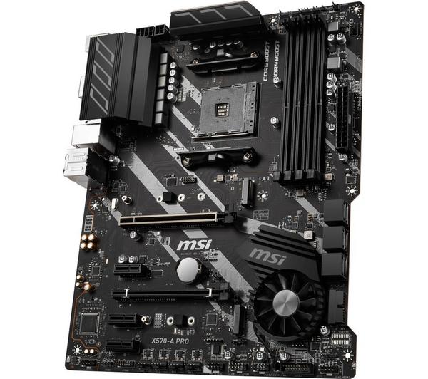 MSI X570-A PRO AMD AM4 Motherboard image number 0
