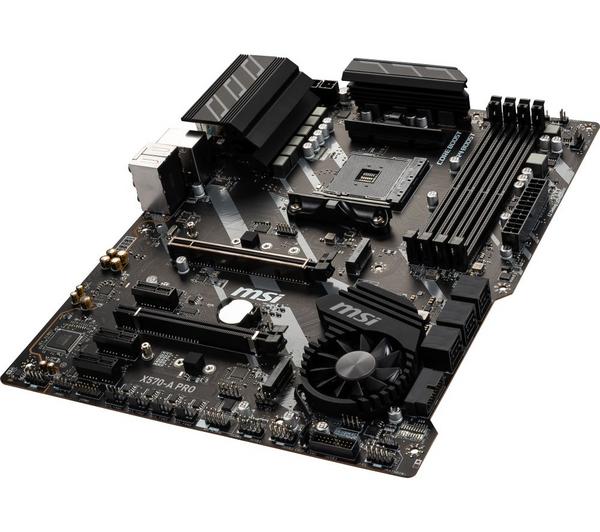 MSI X570-A PRO AMD AM4 Motherboard image number 3