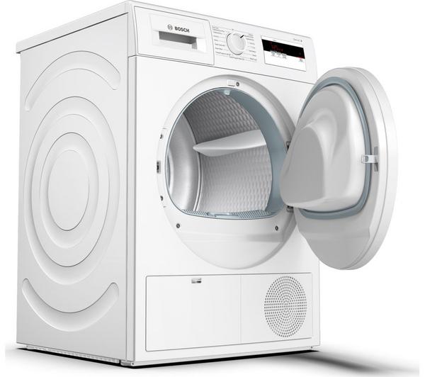 BOSCH Serie 4 WTH84000GB 8 kg Heat Pump Tumble Dryer - White image number 4