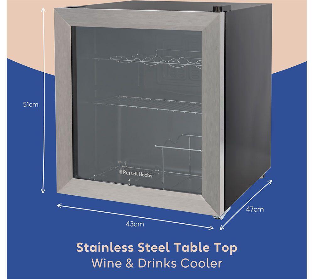 RUSSELL HOBBS RHGWC3SS-C Wine & Drinks Cooler - Stainless Steel image number 6 of 11