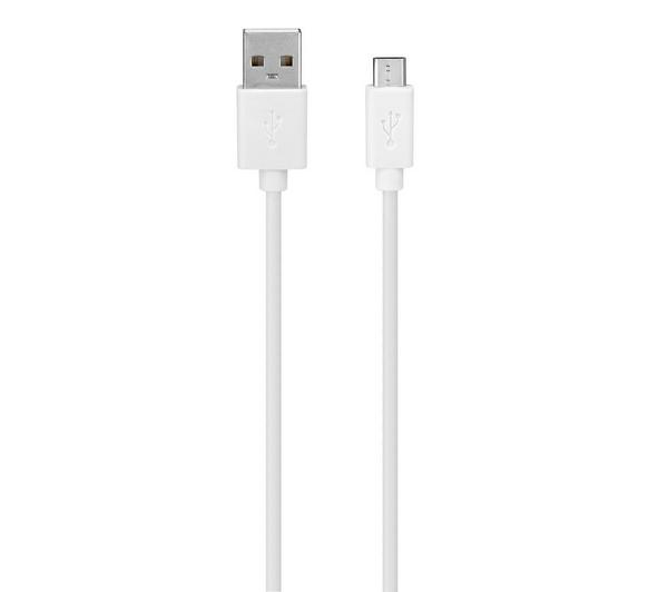 GOJI G1MICWH20 USB to Micro USB Cable - 1 m image number 0