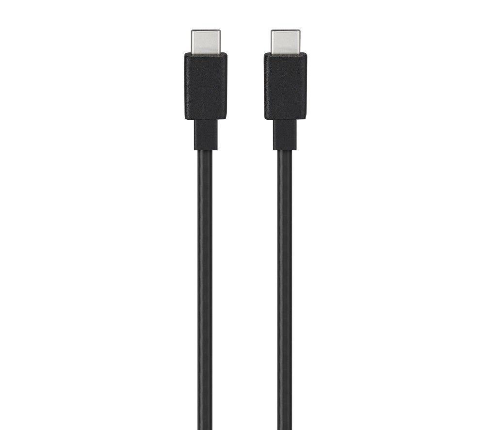 GOJI USB Type-C to USB Type-C Cable - 1 m, Black