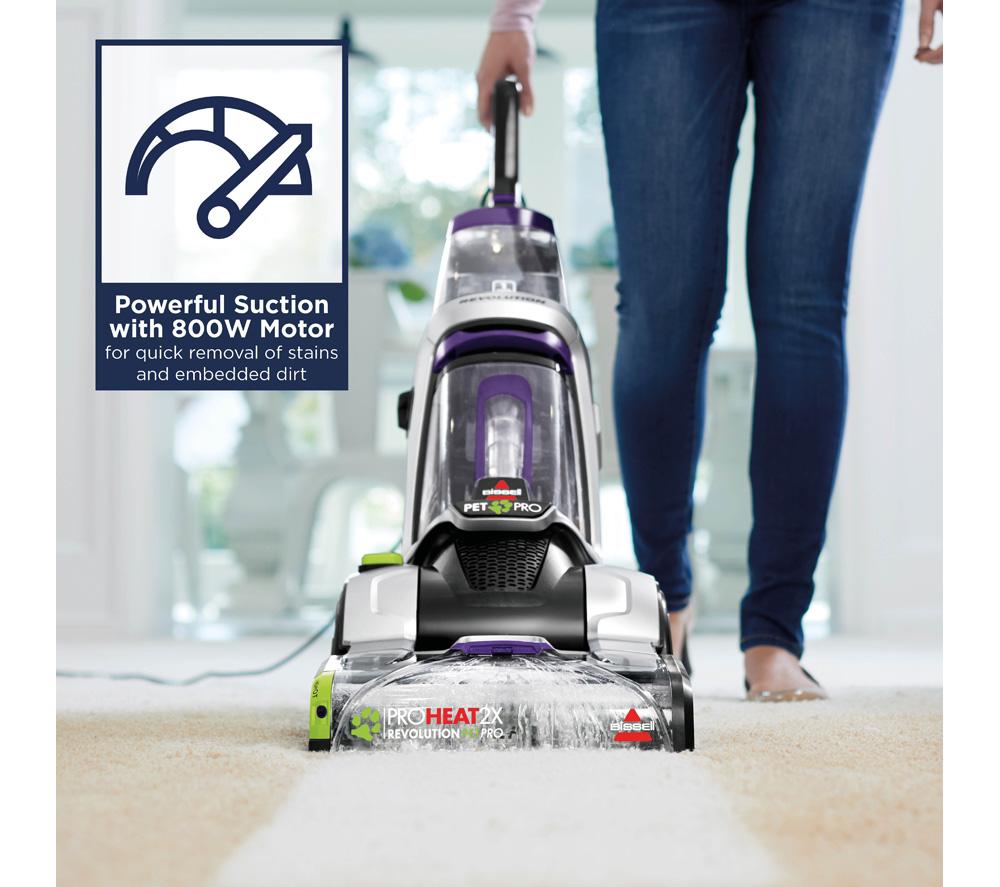 BISSELL ProHeat 2X Revolution Pet Pro Upright Carpet Cleaner - Purple image number 13 of 13