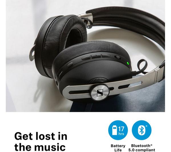SENNHEISER Momentum Wireless Bluetooth Noise-Cancelling Headphones - Black image number 15