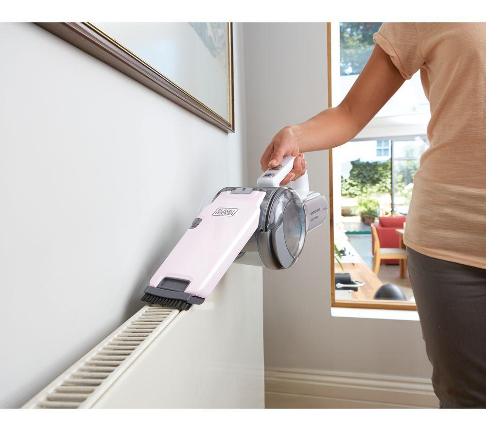 BLACK + DECKER Dustbuster Pivot PV1820LRGP-GB Handheld Vacuum Cleaner - Rose Gold image number 5 of 8