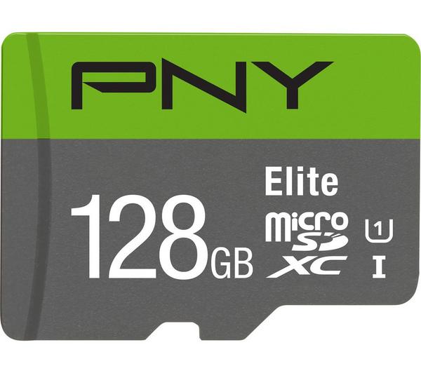 PNY Elite Class 10 microSDXC Memory Card - 128 GB image number 0