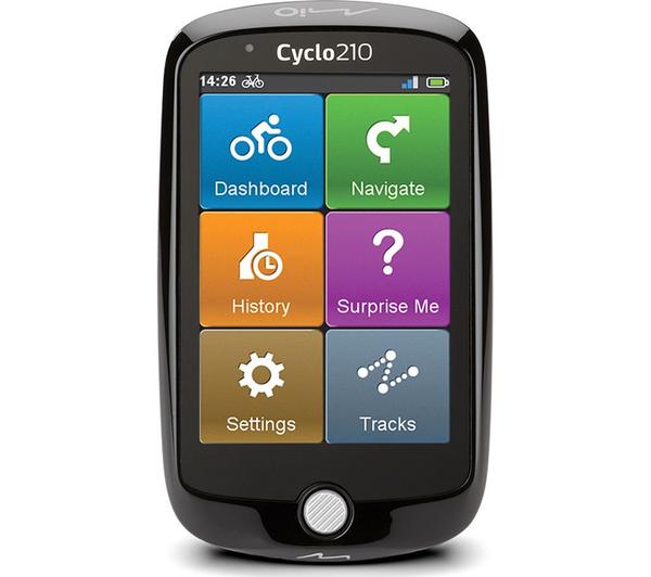 MIO Cyclo 210 3.5" Bicycle Navigation - Full Europe Maps image number 0