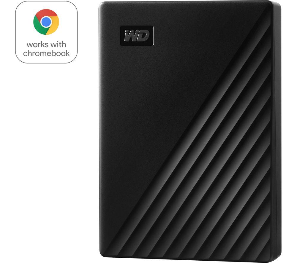 WD 5TB My Passport Portable HDD USB 3.0 with software for device management, backup and password protection, Works with PC, Xbox and Playstation, Black