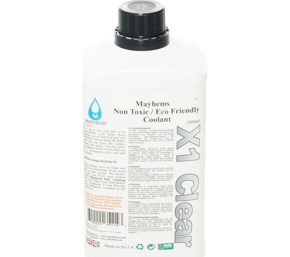 MAYHEMS X1 Premixed Watercooling Fluid - UV Clear, Clear