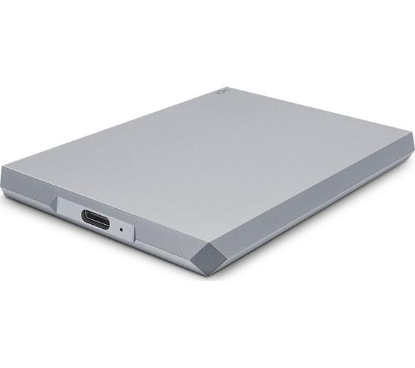 LACIE STHG2000400 Portable Hard Drive - 2 TB, Silver image number 5