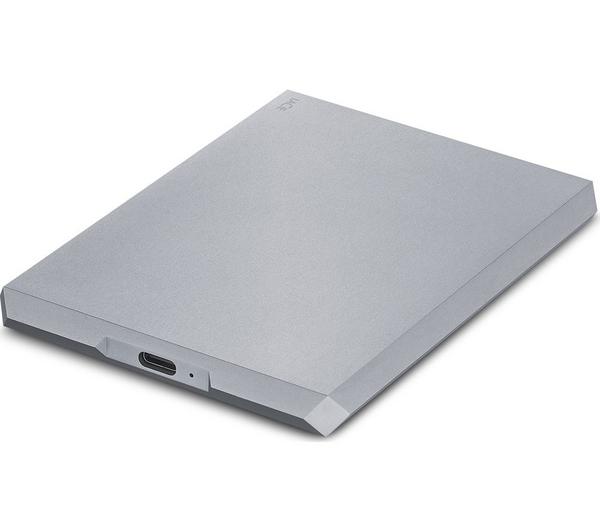LACIE STHG2000400 Portable Hard Drive - 2 TB, Silver image number 6