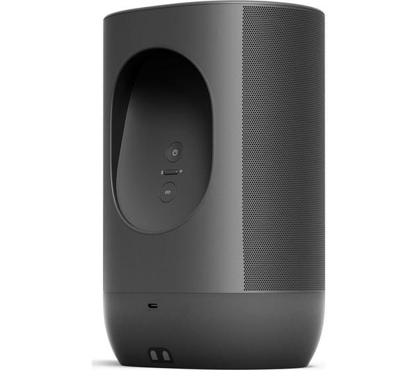 SONOS Move Portable Wireless Multi-room Speaker with Google Assistant & Amazon Alexa - Black image number 2