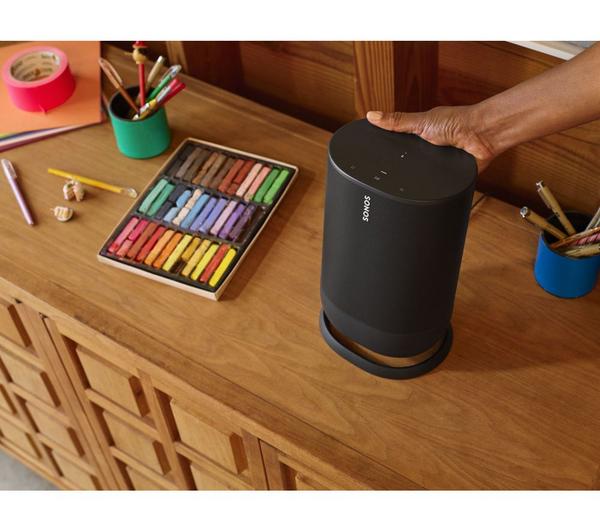 SONOS Move Portable Wireless Multi-room Speaker with Google Assistant & Amazon Alexa - Black image number 9