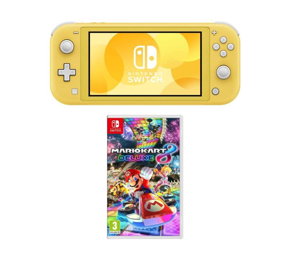 Switch lite sale bundle mario kart