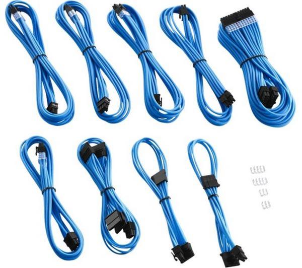 CABLEMOD PRO ModMesh RT-Series ASUS ROG/Seasonic Cable Kit - Light Blue image number 0