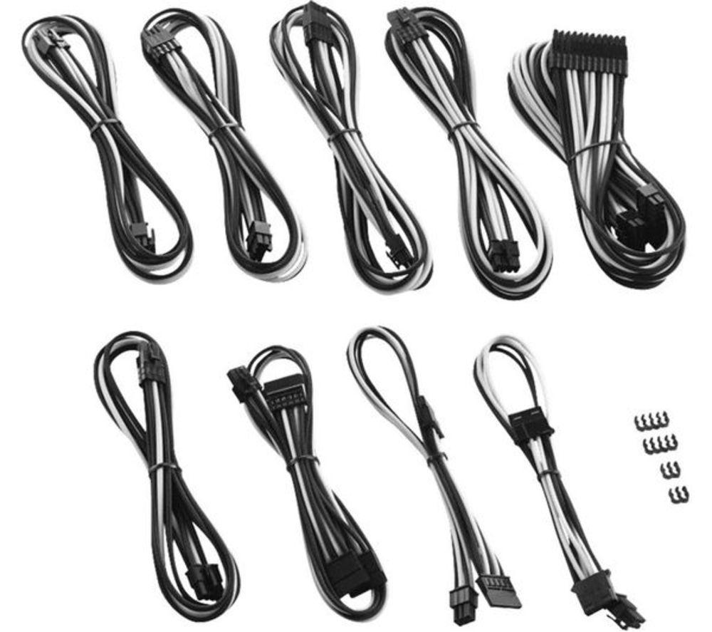 CABLEMOD PRO ModMesh RT-Series ASUS ROG/Seasonic Cable Kit - Black & White