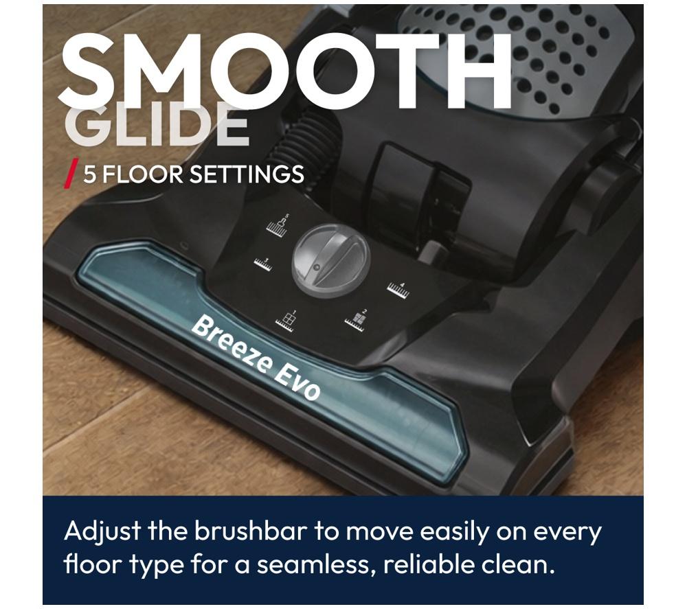 HOOVER Breeze Evo Pets TH31BO02 Upright Bagless Vacuum Cleaner - Black & Turquoise image number 7 of 14