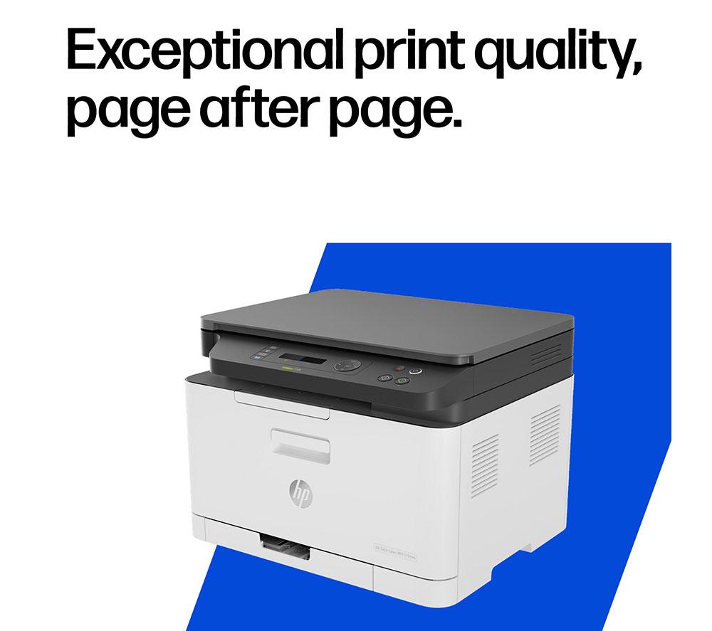 HP MFP 178nw AirPrint All-in-One Wireless Laser Colour Printer image number 2 of 20
