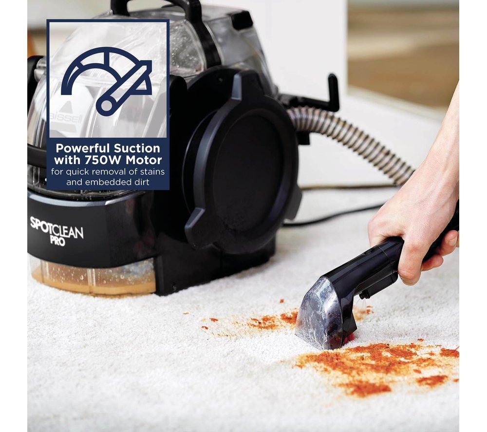 BISSELL SpotClean Pro 1558E Carpet Cleaner - Titanium image number 2 of 6