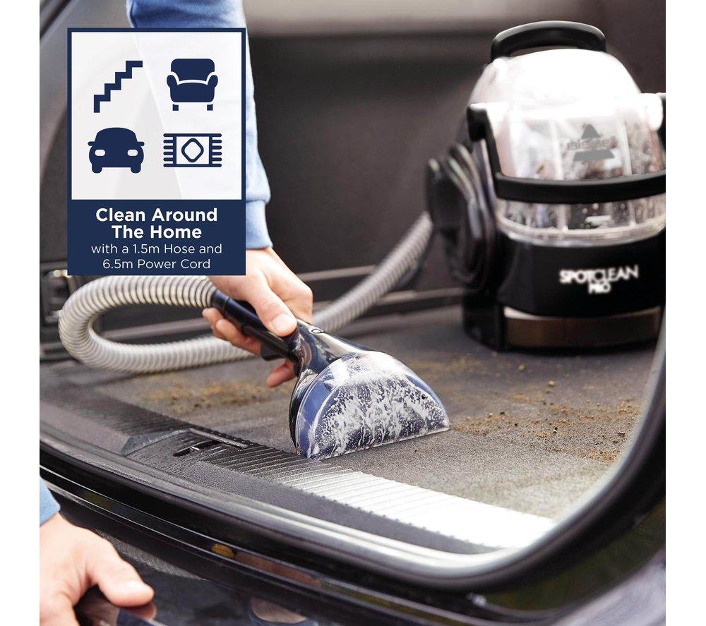 BISSELL SpotClean Pro 1558E Carpet Cleaner - Titanium image number 3 of 6