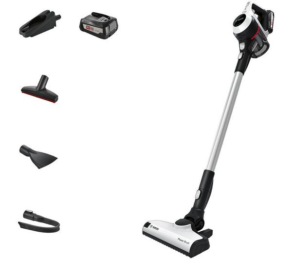 BOSCH Serie 6 Unlimited BCS612GB Cordless Vacuum Cleaner - White image number 0