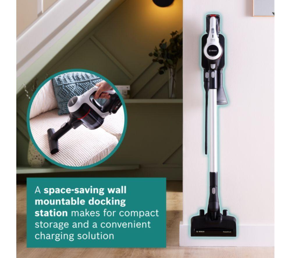 BOSCH Unlimited 6 BCS612GB Dual Battery Cordless Vacuum Cleaner - White image number 7 of 10