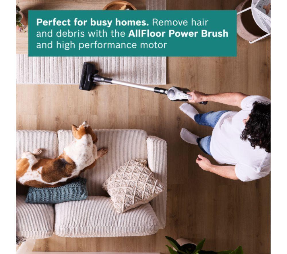 BOSCH Unlimited 6 BCS612GB Dual Battery Cordless Vacuum Cleaner - White image number 8 of 10