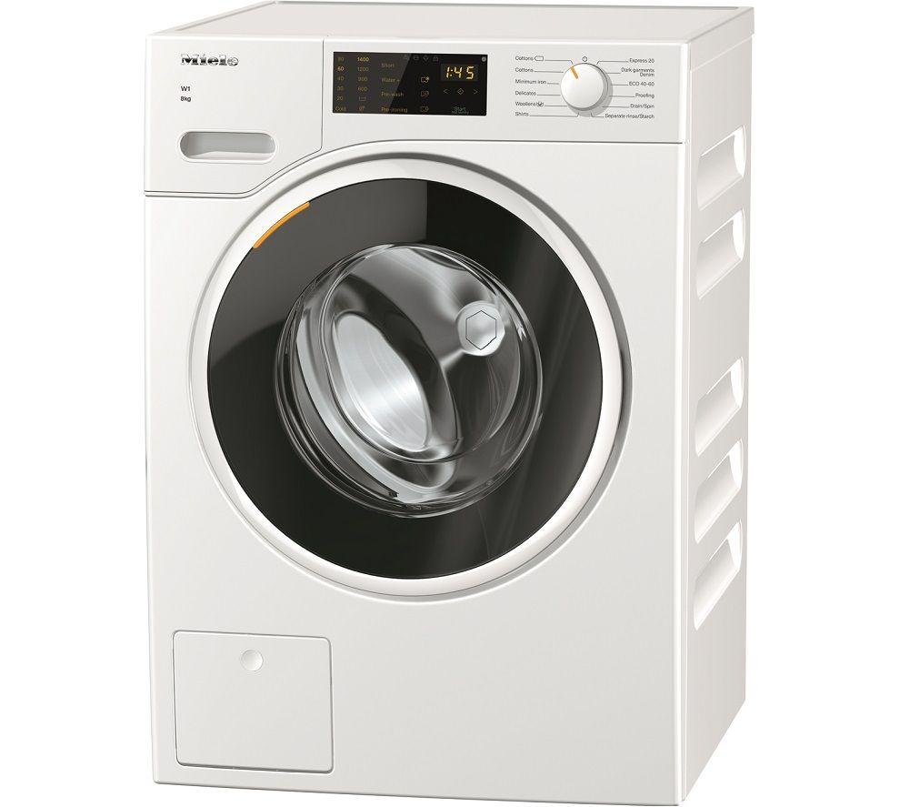 MIELE W1 WWD 120 WCS 8 kg 1400 Spin Washing Machine - White, White